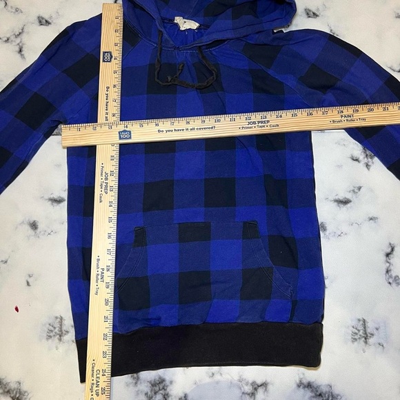 Vintage Y2K Forever 21 Plaid Hoodie - Picture 3 of 8
